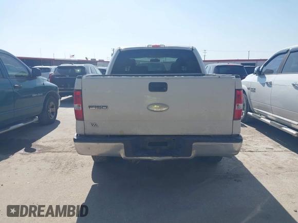 2008 Ford F-150 XL with VIN 1FTRW12W68FB28653, listed as a IAAI auction lot 41786180 with 265,640 mi miles. Bid and sale history available at carsss.com. Image 16.