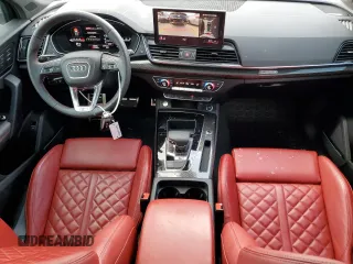 2023 Audi SQ5 Premium Plus with VIN WA1B4AFY0P2143894, listed as a Copart auction lot 59869514 with 10,606 mi miles and Salvage Title. Bid and sale history available at carsss.com. Image 8.