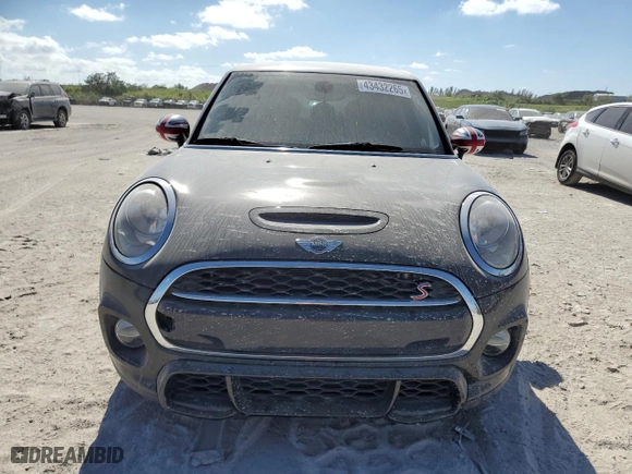 2017 MINI Hardtop 4 Door Cooper S with VIN WMWXU3C32H2F49418, listed as a Copart auction lot 43432265 with 54898 miles and Salvage Title. Bid and sale history available at carsss.com. Image 5.