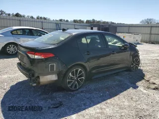 2021 Toyota Corolla SE with VIN JTDS4MCE9MJ074027, listed as a Copart auction lot 47763475 with 59,291 mi miles and Salvage Title. Bid and sale history available at carsss.com. Image 3.