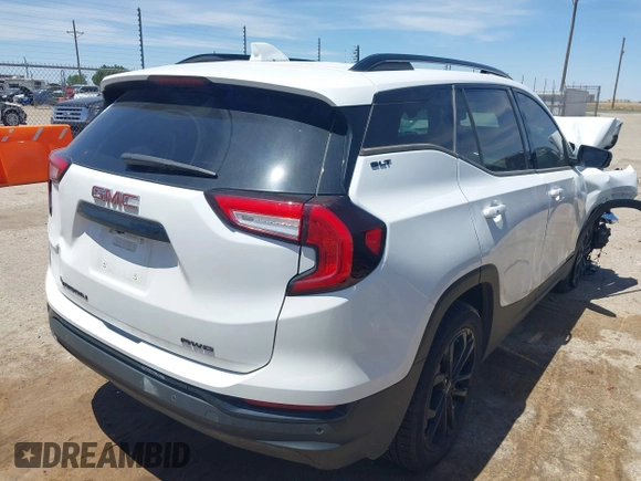 2022 GMC Terrain SLT z VIN 3GKALVEV0NL293247, wystawiony jako IAAI lot #42286019 z przebiegiem 35 801 mil mil oraz . Historia ofert i sprzedaży dostępna na DreamBid. Obrazek 4.