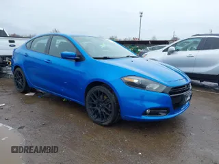 2015 Dodge Dart SXT with VIN 1C3CDFBB4FD300715, listed as a IAAI auction lot 41954302 with 78,750 mi miles. Bid and sale history available at carsss.com. Image 1.