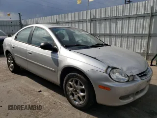 2002 Dodge Neon SE with VIN 1B3AS46C12D568214, listed as a Copart auction lot 75352494 with 123,781 mi miles and Salvage Title. Bid and sale history available at carsss.com. Image 4.