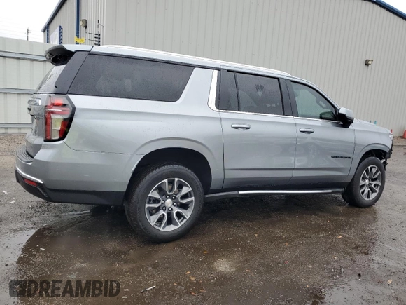 2024 Chevrolet Suburban LS with VIN 1GNSCBKD4RR220754, listed as a Copart auction lot 85854184 with 8,580 mi miles and Salvage Title. Bid and sale history available at DreamBid. Image 3.