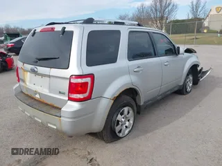 2011 Ford Escape Limited with VIN 1FMCU9EG3BKA75032, listed as a IAAI auction lot 41814428 with 177,984 mi miles and . Bid and sale history available at carsss.com. Image 4.