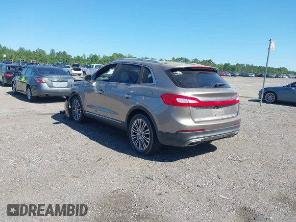 2018 Lincoln MKX Reserve with VIN 2LMPJ6LR1JBL30108, listed as a IAAI auction lot 42048591 with 80,555 mi miles. Bid and sale history available at carsss.com. Image 3.
