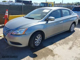 2014 Nissan Sentra S with VIN 3N1AB7AP5EY235223, listed as a IAAI auction lot 41710589 with 227,520 mi miles. Bid and sale history available at carsss.com. Image 2.
