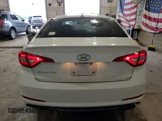 2016 Hyundai Sonata SE with VIN 5NPE24AF8GH369700, listed as a Copart auction lot 54790665 with 114,110 mi miles and Clean Title. Bid and sale history available at carsss.com. Image 6.