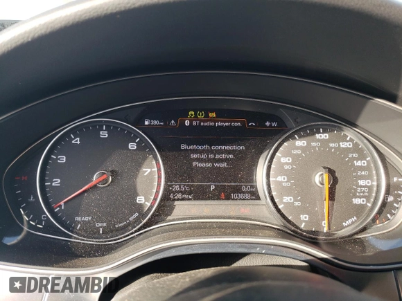 2016 Audi A6 2.0T Premium Plus with VIN WAUGFAFC0GN043140, listed as a Copart auction lot 38285893 with 103,688 mi miles. Bid and sale history available at carsss.com. Image 9.