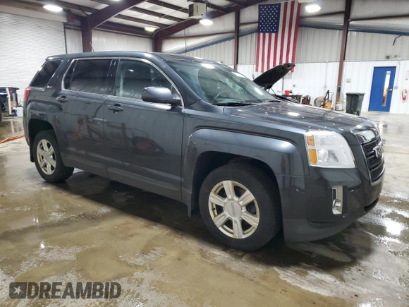 2014 GMC Terrain SLE with VIN 2GKFLVEK6E6204748, listed as a Copart auction lot 57119795 with 115,594 mi miles and Clean title. Bid and sale history available at DreamBid. Image 4.