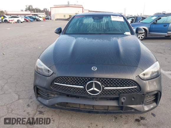 2024 Mercedes-Benz C 300 with VIN W1KAF4GB4RR170782, listed as a IAAI auction lot 40947069 with 4,800 mi miles and . Bid and sale history available at DreamBid. Image 13.