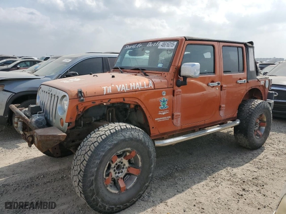 2011 Jeep Wrangler Unlimited Sahara with VIN 1J4BA5H16BL597585, listed as a Copart auction lot 48616315 with 149,324 mi miles and Clean Title. Bid and sale history available at carsss.com. Image 1.