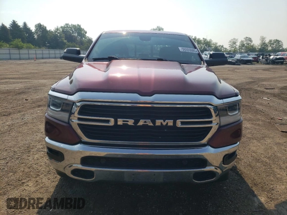 2019 Ram 1500 Big Horn z VIN 1C6SRFFT8KN614181, wystawiony jako Copart lot #59355085 z przebiegiem 125 995 mil mil oraz Szkoda całkowita • Salvage title. Historia ofert i sprzedaży dostępna na DreamBid. Obrazek 5.