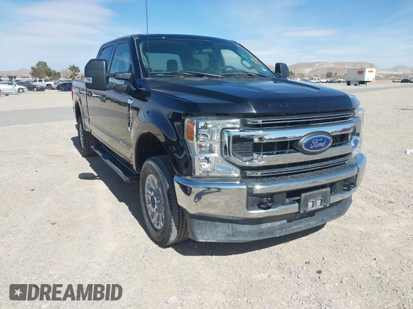 2022 Ford F-250 XL with VIN 1FT7W2BT9NEF60190, listed as a IAAI auction lot 41593504 with 54,540 mi miles and . Bid and sale history available at DreamBid. Image 1.