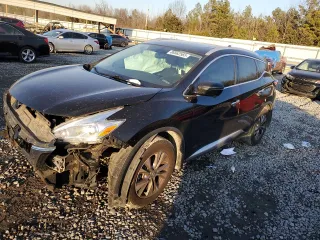2017 Nissan Murano SL with VIN 5N1AZ2MGXHN117432, listed as a Copart auction lot 88562565 with 88,391 mi miles and Salvage Title. Bid and sale history available at carsss.com. Image 1.