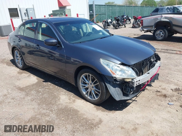 2013 Infiniti G37 Journey with VIN JN1CV6AP3DM715272, listed as a IAAI auction lot 41987398 with 135,150 mi miles and . Bid and sale history available at DreamBid. Image 1.