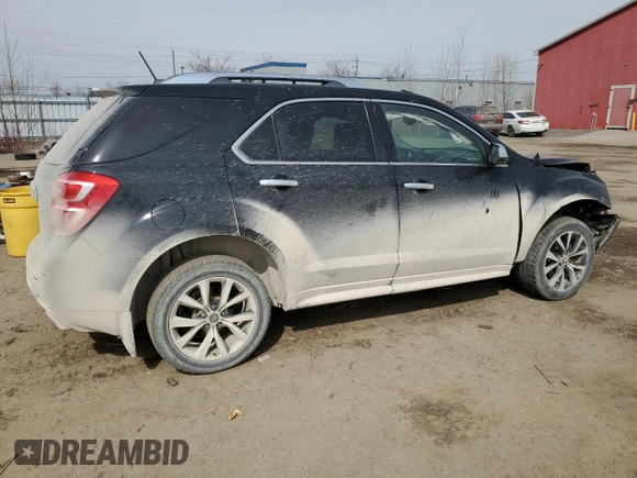 2017 Chevrolet Equinox Premier with VIN 2GNFLGE33H6126246, listed as a Copart auction lot 48966015 with 235,425 mi miles and Salvage Title. Bid and sale history available at carsss.com. Image 3.