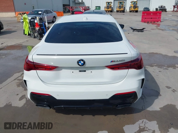 2025 BMW 4 Series M440i с VIN WBA73DA08SCT12903, выставлен на аукционе IAAI как лот 42461458 с пробегом Не указан миль и . История ставок и продаж доступна на DreamBid. Изображение 16.