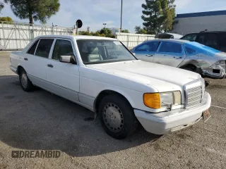 1989 Mercedes-Benz 420 with VIN WDBCA35E0KA488250, listed as a Copart auction lot 81564394 with 166,966 mi miles and Clean Title. Bid and sale history available at carsss.com. Image 4.