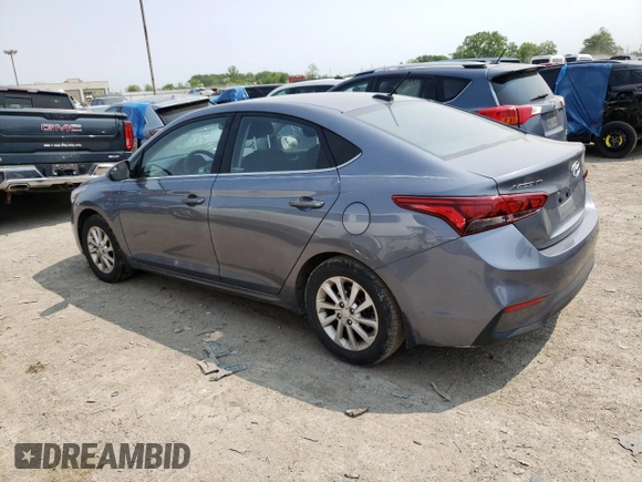 2020 Hyundai Accent SE with VIN 3KPC24A63LE125846, listed as a Copart auction lot 52751083 with 91,086 mi miles. Bid and sale history available at carsss.com. Image 2.