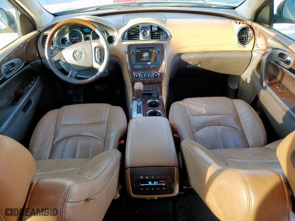2014 Buick Enclave Leather with VIN 5GAKRBKD5EJ296355, listed as a Copart auction lot 45521625 with 106,766 mi miles and Clean Title. Bid and sale history available at carsss.com. Image 8.