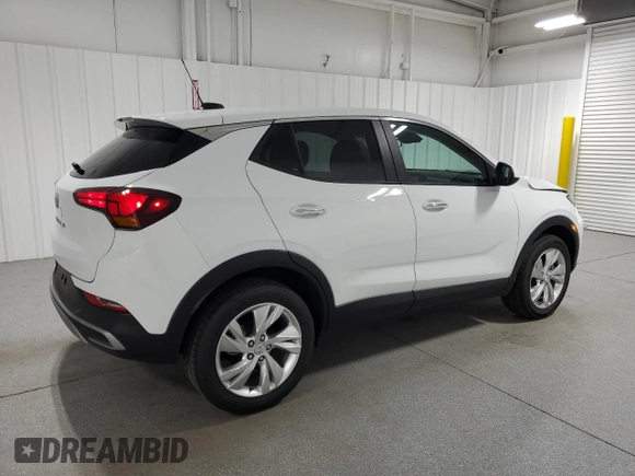2025 Buick Encore GX Preferred with VIN KL4AMCSL3SB201927, listed as a Copart auction lot 59716955 with 1,948 mi miles and Salvage title. Bid and sale history available at DreamBid. Image 3.