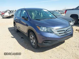 2014 Honda CR-V LX with VIN 3CZRM3H35EG710469, listed as a IAAI auction lot 42015764 with 117,657 mi miles. Bid and sale history available at carsss.com. Image 1.