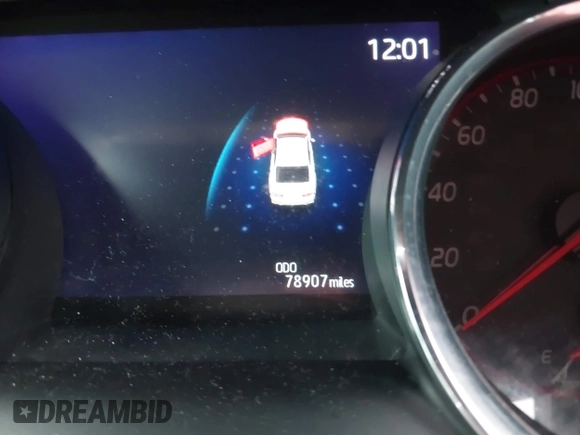 2020 Toyota Camry XSE with VIN 4T1K61AK3LU368467, listed as a IAAI auction lot 42168601 with 78,907 mi miles and . Bid and sale history available at DreamBid. Image 7.