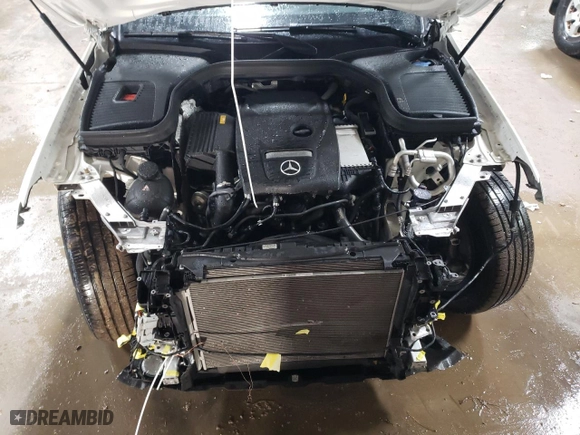 2019 Mercedes-Benz GLC with VIN WDC0G4KB0KV191968, listed as a Copart auction lot 46321595 with NaN miles and Salvage Title. Bid and sale history available at carsss.com. Image 11.