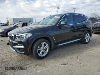 2018 BMW X3 xDrive30i with VIN 5UXTR9C57JLC79253, listed as a Copart auction lot 52624295 with 67,001 mi miles and Clean Title. Bid and sale history available at DreamBid. Image 1.