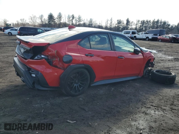 2022 Subaru WRX Limited with VIN JF1VBAL61N9013290, listed as a Copart auction lot 44440495 with 36,921 mi miles and Salvage Title. Bid and sale history available at carsss.com. Image 3.