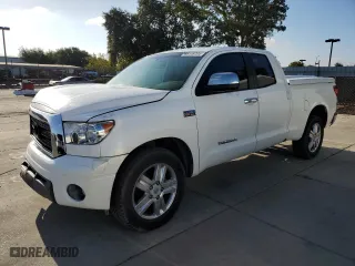 2007 Toyota Tundra LTD with VIN 5TFRV58127X018035, listed as a Copart auction lot 68149704 with 134,496 mi miles and Salvage Title. Bid and sale history available at carsss.com. Image 1.