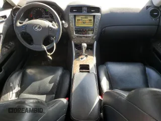 2010 Lexus IS 250 with VIN JTHBF5C22A5126316, listed as a Copart auction lot 46837375 with 196,838 mi miles and Salvage Title. Bid and sale history available at carsss.com. Image 8.