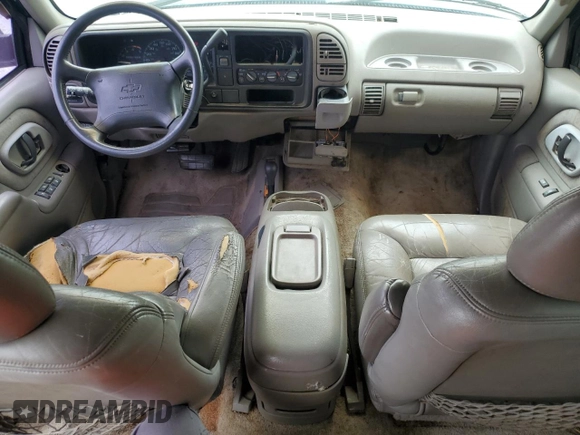 1995 Chevrolet Suburban with VIN 1GNGK16FXSJ380916, listed as a Copart auction lot 57666685 with 269,323 mi miles and Salvage title. Bid and sale history available at DreamBid. Image 8.