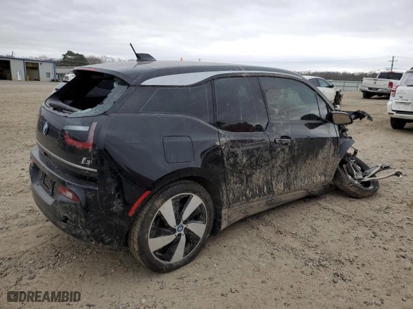 2019 BMW i3 with VIN WBY8P2C50K7E76083, listed as a Copart auction lot 37106933 with 0 mi miles. Bid and sale history available at carsss.com. Image 3.