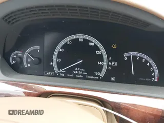 2010 Mercedes-Benz S 550 with VIN WDDNG8GB7AA329979, listed as a IAAI auction lot 41783705 with 124,126 mi miles and . Bid and sale history available at DreamBid. Image 7.