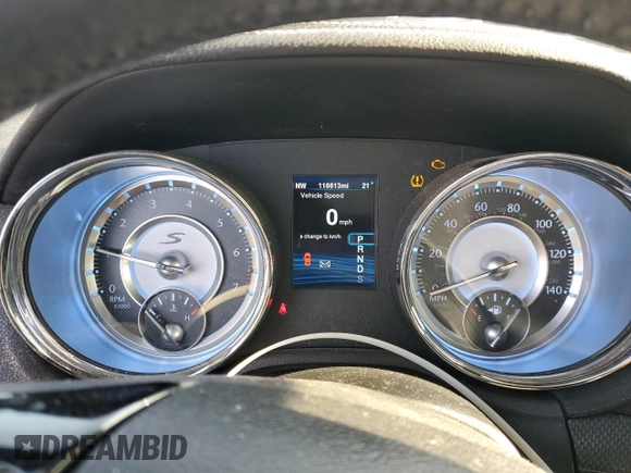 2014 Chrysler 300 with VIN 2C3CCAGG1EH379210, listed as a Copart auction lot 45446885 with 116,613 mi miles and Salvage Title. Bid and sale history available at carsss.com. Image 9.