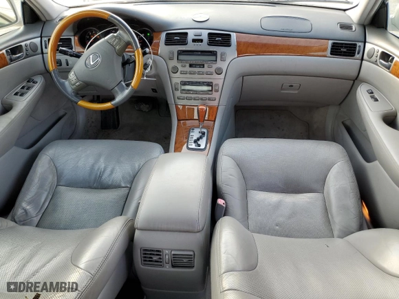 2005 Lexus ES 330 with VIN JTHBA30GX55090335, listed as a Copart auction lot 43680575 with 138,565 mi miles and Salvage Title. Bid and sale history available at carsss.com. Image 8.