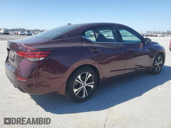 2023 Nissan Sentra SV with VIN 3N1AB8CV0PY264486, listed as a Copart auction lot 48315885 with 41,875 mi miles and Clean Title. Bid and sale history available at DreamBid. Image 3.