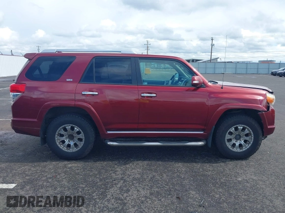 2010 Toyota 4Runner Trail with VIN JTEBU5JR9A5015927, listed as a IAAI auction lot 41911173 with 193,662 mi miles and . Bid and sale history available at DreamBid. Image 13.