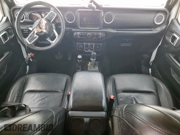 2018 Jeep Wrangler Unlimited Sahara with VIN 1C4HJXEG5JW294430, listed as a Copart auction lot 63057595 with 86,609 mi miles and Salvage title. Bid and sale history available at DreamBid. Image 8.