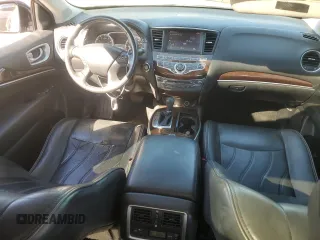 2013 Infiniti JX35 with VIN 5N1AL0MNXDC321819, listed as a Copart auction lot 74062434 with 125,483 mi miles and Salvage Title. Bid and sale history available at carsss.com. Image 8.