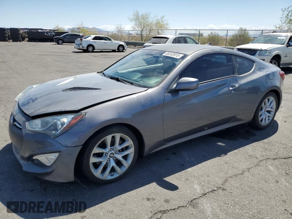 2014 Hyundai Genesis Coupe 2.0T with VIN KMHHT6KD2EU121329, listed as a Copart auction lot 55333915 with 78,438 mi miles and Salvage title. Bid and sale history available at DreamBid. Image 1.