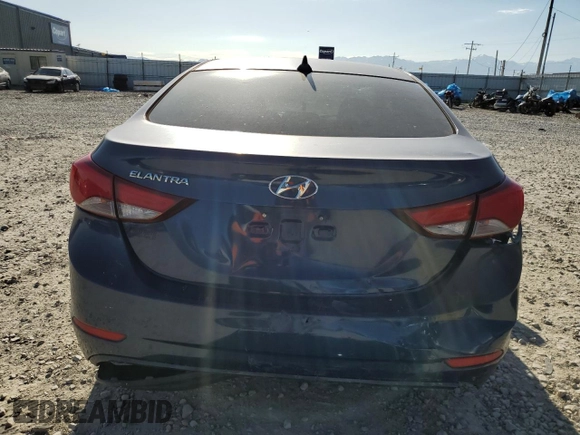 2014 Hyundai Elantra SE z VIN KMHDH4AE4EU190781, wystawiony jako Copart lot #57741175 z przebiegiem 147 410 mil mil oraz Szkoda całkowita • Salvage title. Historia ofert i sprzedaży dostępna na DreamBid. Obrazek 6.