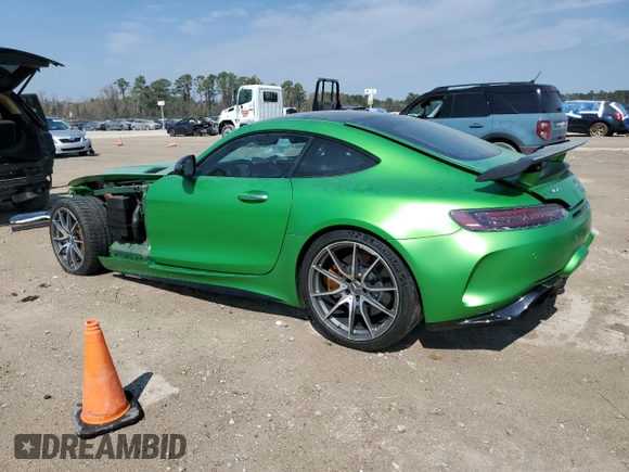 2020 Mercedes-Benz AMG GT R с VIN WDDYJ7KA5LA025978, выставлен на аукционе Copart как лот 46718355 с пробегом 10 529 миль миль и Списание • Salvage title. История ставок и продаж доступна на DreamBid. Изображение 2.