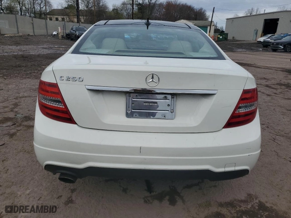 2012 Mercedes-Benz C-Class C 250 with VIN WDDGJ4HBXCF741630, listed as a Copart auction lot 52004645 with 91,428 mi miles and Salvage Title. Bid and sale history available at carsss.com. Image 6.