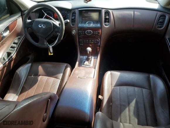 2010 Infiniti EX35 Journey with VIN JN1AJ0HR9AM755861, listed as a Copart auction lot 46482025 with 232,316 mi miles and Salvage Title. Bid and sale history available at carsss.com. Image 8.
