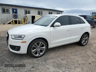 2015 Audi Q3 Premium Plus with VIN WA1EFCFS7FR004141, listed as a Copart auction lot 53737925 with 97,568 mi miles and Clean title. Bid and sale history available at DreamBid. Image 1.