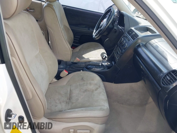 2002 Lexus IS 300/350 with VIN JTHBD192620056050, listed as a IAAI auction lot 41949399 with Not Provided miles and . Bid and sale history available at DreamBid. Image 5.
