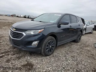 2020 Chevrolet Equinox LT with VIN 2GNAXUEV9L6237052, listed as a Copart auction lot 46254575 with 87,763 mi miles and Salvage Title. Bid and sale history available at carsss.com. Image 1.